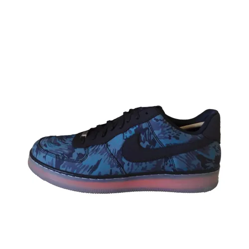Nike Air Force 1 Slip Resistant Abrasion Resistant Низкий Топ Скейтбординг Кроссовки Мужские Синие