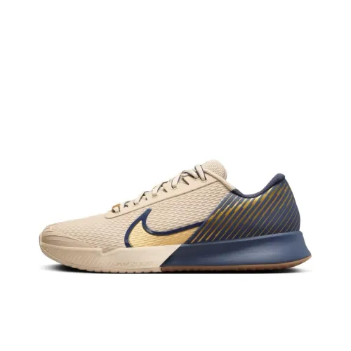 Nike Air Zoom Vapor Pro 2 Теннисные кроссовки Низкий топ Песочный Flow/Металл Золотой Грозовой синий Мужской