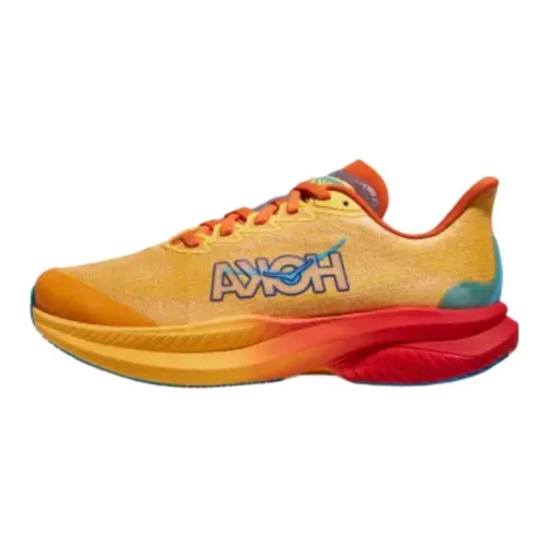 HOKA ONE ONE MACH 6 Детская беговая обувь Низкий топ Желтый Школьный возраст