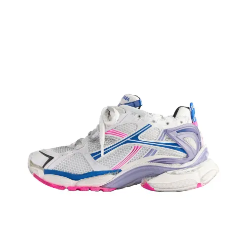 Balenciaga Runner Low Топ Повседневная обувь Женская Светло-фиолетовая