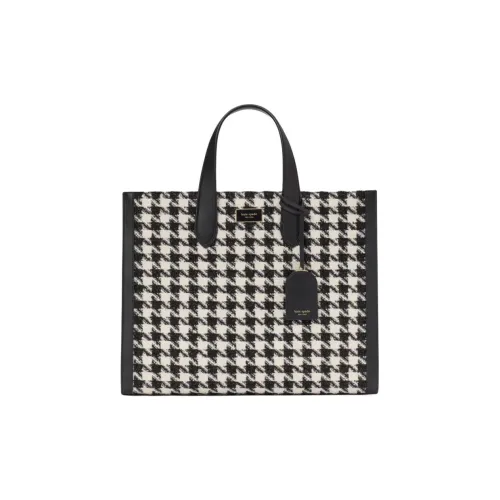 Kate Spade Manhattan Полиэстер Тоут Сумка Сумка для покупок Сумка через плечо Сумка Большая Женская Черная