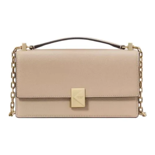 Kate Spade Корова Кожа Плечо Через плечо Сумка Мини Женская Светло-Коричневый