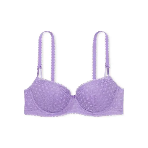 Victoria's Secret Розовый Wink PUSH Up Бюстгальтер Balconette Wysteria Фиолетовый Бюстгальтер Женские Глициния Фиолетовый