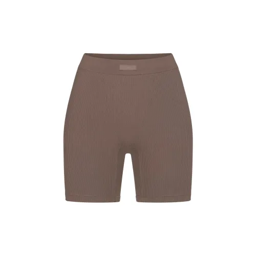 SKIMS Мягкие Lounge Боксеры Женские Аметистовый Аметистовый