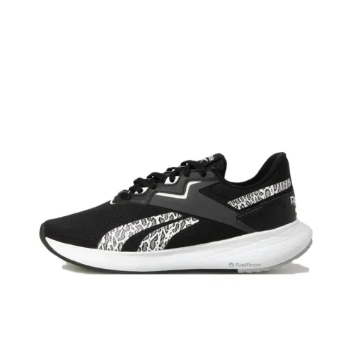 Reebok Energen Plus 2 Low Топ Беговые кроссовки Женские Черный белый