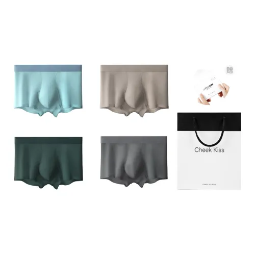 Cheekkiss Мужское нижнее белье коробка 4 штуки