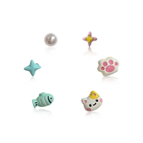 COPI Сплав Серьги-гвоздики Женские