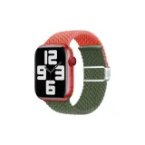 Ярко-оранжевый с темно-оливковым зеленым