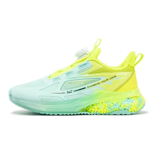 361°KIDS Противоскользящие Устойчивые к износу Устойчивые к отскоку Низкие детские повседневные кроссовки Синий Желтый Зеленый