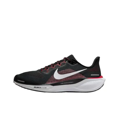 Nike College Устойчивые к истиранию Низкие Беговые кроссовки Мужские Черные