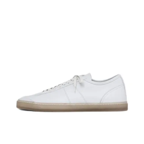 Lemaire Low Top Скейтборд Кроссовки Мужские Белые