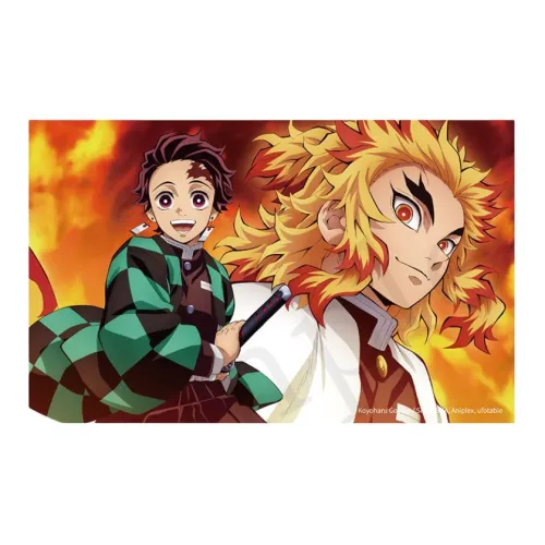 Aniple Demon Slayer Kimetsu No Yaiba Theater EDITION Основные персонажи Арт-принты аниме