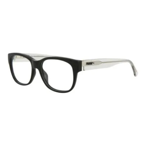 PUMA Plastic Square Eyeglass Frames Unisex Black PUMA Пластик Квадратные Оправы для очков Унисекс Черный