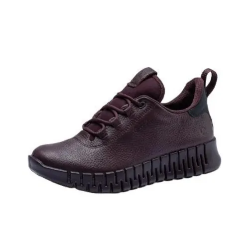 Ecco Легкий Низкий Топ Casual Женский Mist Красный