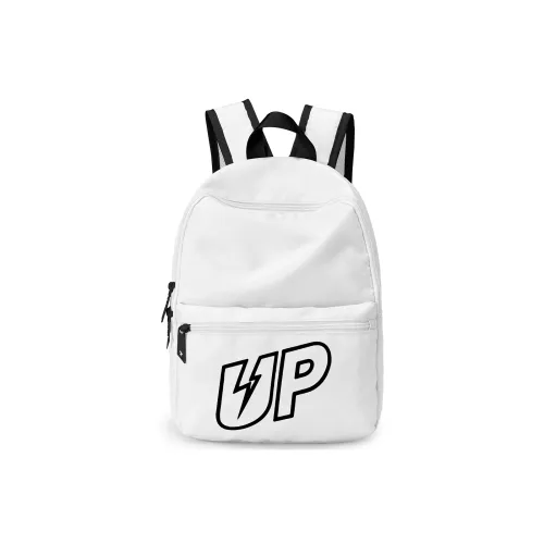 TURN UP Полиэстер Студенческий Рюкзак Стандартный Унисекс Белый