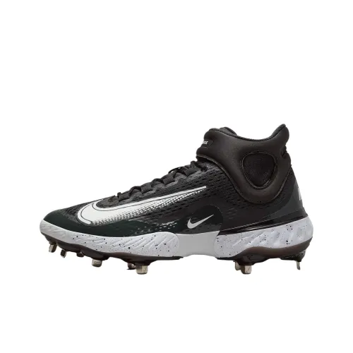 Nike Alpha Huarache Elite 4 Slip-Resistant Low Top Streetwear Men's Black Найк Alpha Huarache Elite 4 противоскользящий низкий топ уличная обувь мужская черный