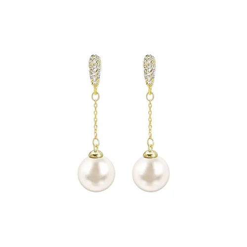 Yi Can Искусственная жемчужина Серьги Женские