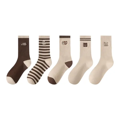 MADALLO Носки Crew Женские 5 пар стиль Maillard
