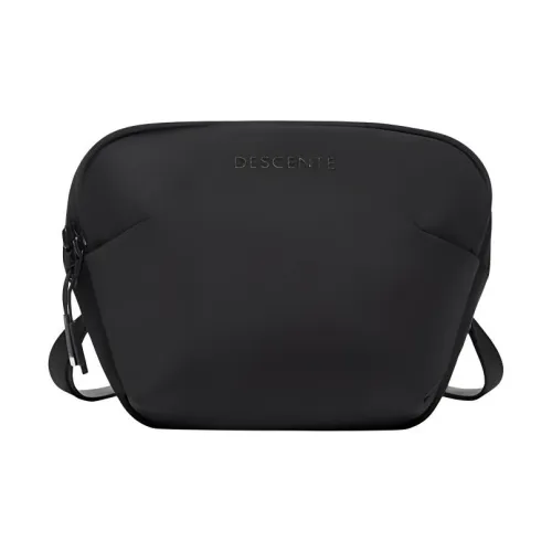 DESCENTE Twill Материал Ткань Сумка через плечо Стандартная Унисекс Черный