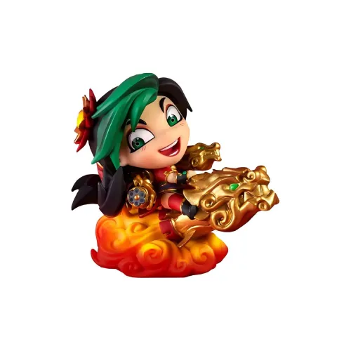 LEAGUE OF LEGENDS Джинкс LOL League Of Legends Мифический дракон Пламя Гаран 9 см фигурки в стиле чиби