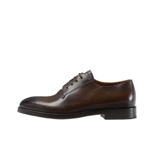 Ermenegildo Zegna Туфли Низкие Коричневые Мужские