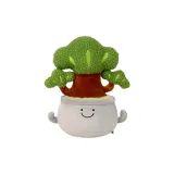 Бледно-синий, свободный крой, длина 25 см