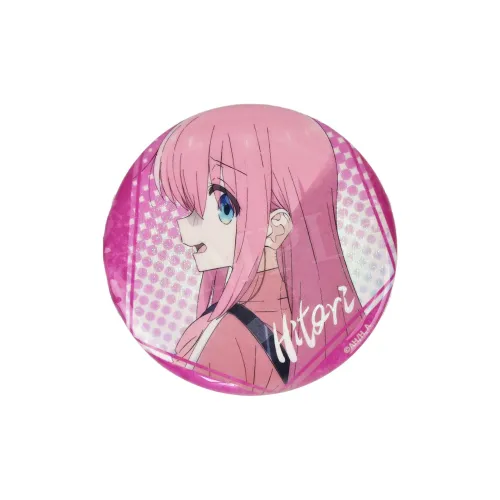 BOOM COMIC Хитори Гото Ниджика Иджичи Рё Ямада Икуё Кита Bocchi the Rock! Мелкие блестки Серебряный Волосы Значки