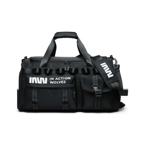 SEPTWOLVES Водонепроницаемый Ткань Короткий Trip Дорожная сумка Для Бизнеса Чемоданы QPL Экстра-большой Унисекс Черный Яшмовый