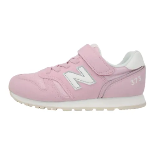 New Balance NB 373 Устойчивый к истиранию Низкий Топ КIDS Лайфстайл Кроссовки Розовый Детский