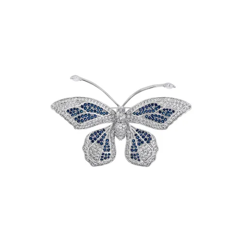 ROYALSASA Искусственный кристалл Броши Женские
