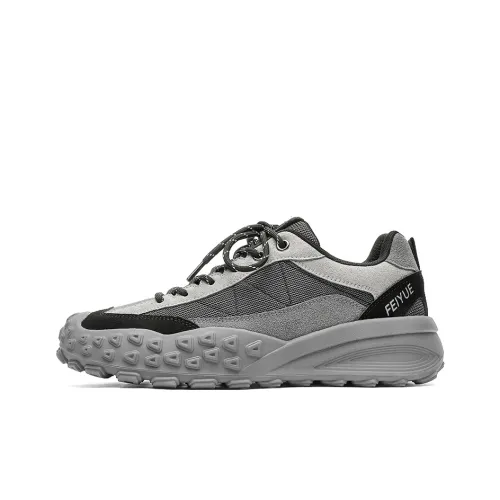 Feiyue Casual Низкий Топ Серый/Черный Мужской