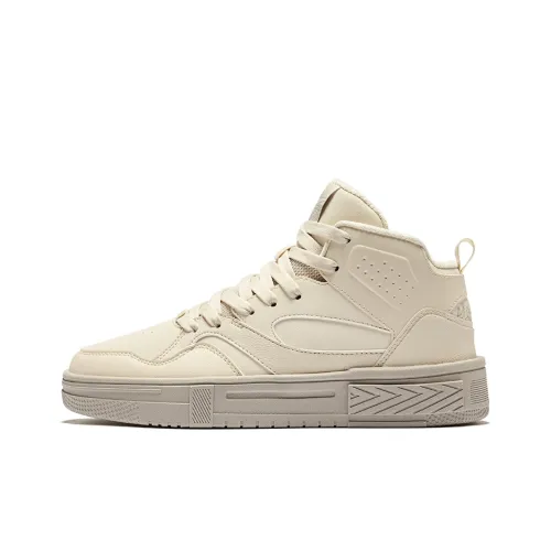 Erke Planet Panda противоскользящие устойчивые к истиранию высокие кроссовки для скейтбординга женские серые форма яйца нога