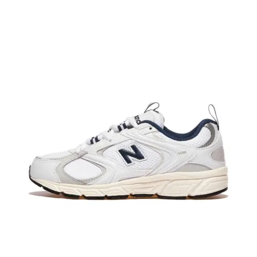 New Balance 408 Беговые кроссовки Низкий топ Белый Унисекс