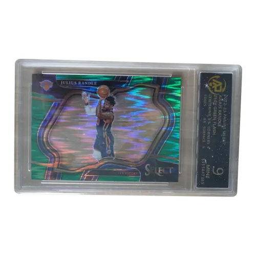 PANINI JULIUS Randle 2022 23 SELECT Зеленая голографическая карта RPA 9 10 Сертифицированные карты 1 шт