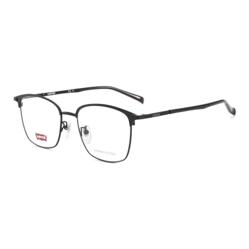 Levi's Металл Овал Оправы для очков Унисекс Черный