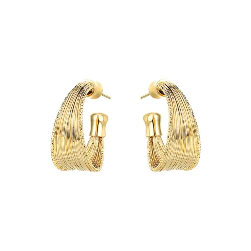 Серьги Floating Joy медные женские