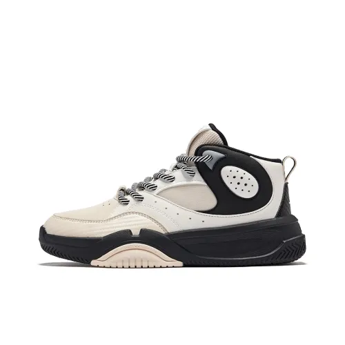 Erke DynaSky Скейтборд Кроссовки Высокие Серые Egg Toe Микрокристалл Белый Чистый Черный Женские