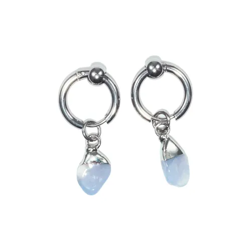 Серьги Get'em ON с цирконием нержавеющая сталь унисекс