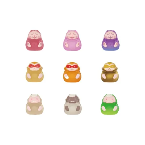 Manbo Chaowan Веселье Rice С рельефом Mystery Коробка Один Mystery Коробка Целая коробка 16 шт