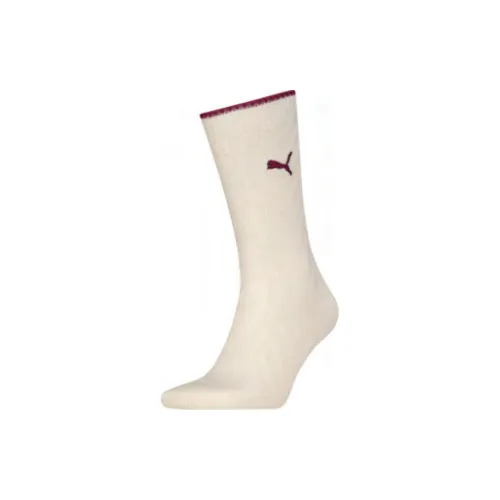 PUMA Sportstyle Series Серый Белый Унисекс MID Носки до икры