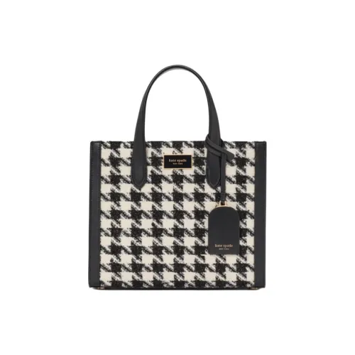 Kate Spade Manhattan Полиэстер Тоут Сумка Сумка для покупок Сумка через плечо Сумка Маленькая Женская Черная