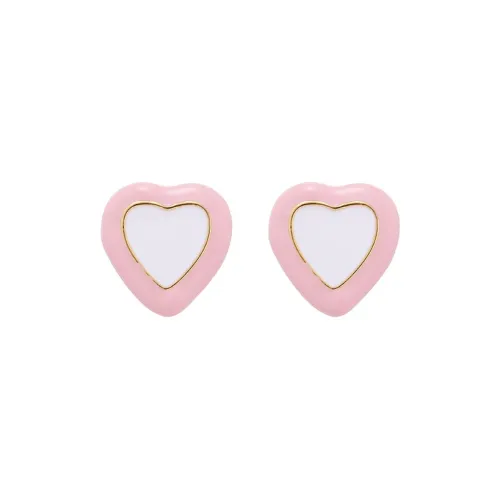 TUTAE Сплав Серьги-гвоздики Женские Розовый