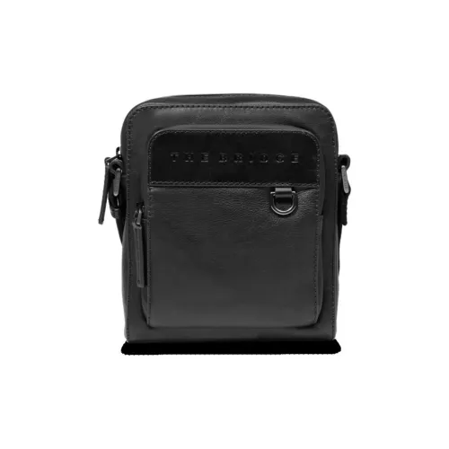 THE BRIDGE Сумка через плечо из коровьей кожи Мужская Черная