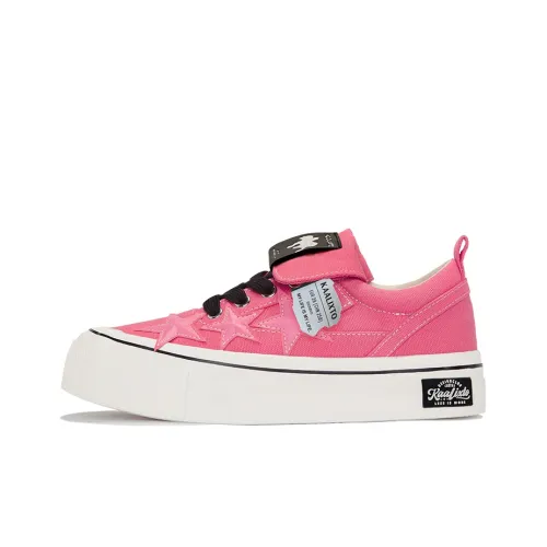 KAALIXTO Slip-resistant Abrasion-resistant Low-top Canvas Shoes Unisex Pink KAALIXTO Противоскользящие Износостойкие Низкие Кеды Унисекс Розовые