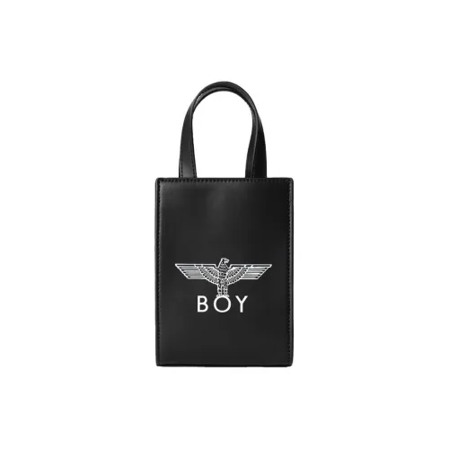 Boy London Чехол для телефона из синтетической кожи сумка через плечо средний унисекс черный