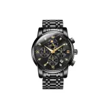 Стальной браслет, чисто черный