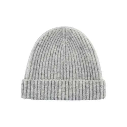 Nice Rice Шерсть Полиэстер Beanies Унисекс Дымчатый Серый Угольный Черный