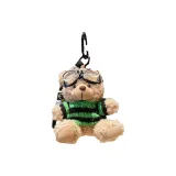 Зеленый полосатый бурый медведь пилот