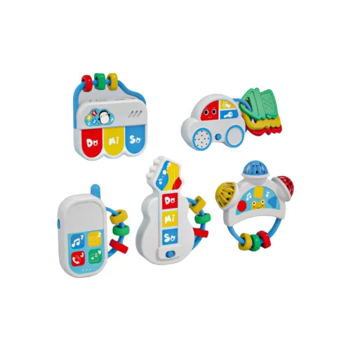 TEMI Успокаивающий игрушка с Bite-Resistant дизайном Музыкальная с качающимся элементом Образовательные тренировки