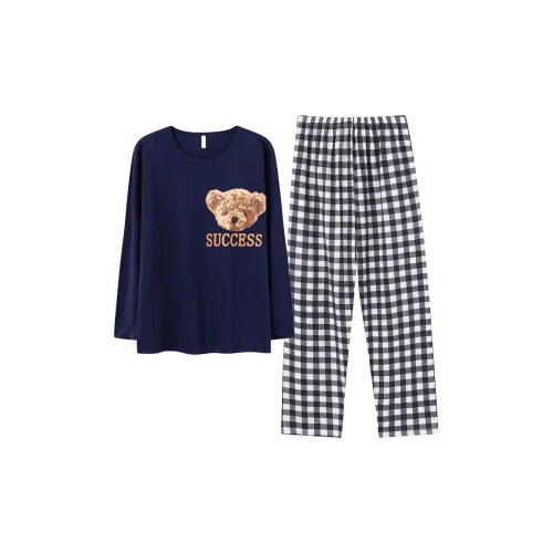 Huggy Kissy Пижамный комплект Мужской Синий